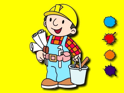 Bob the Builder Coloring logo
