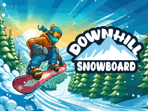 Downhill Snowboard logo