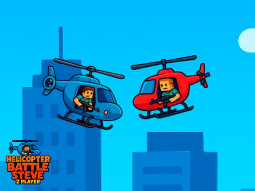 Helicopter Battle Steve 2 Player logo