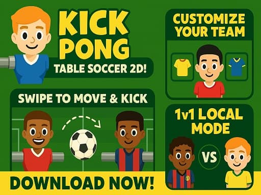 Kick Pong Table Soccer logo