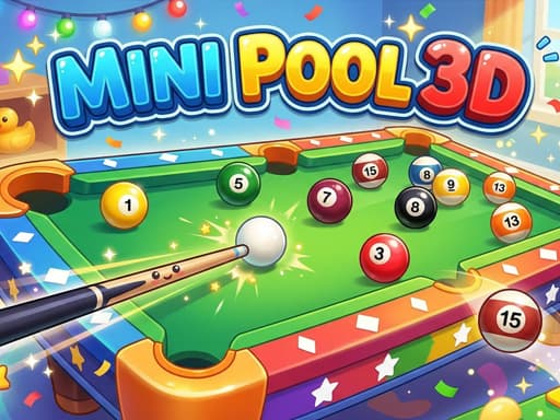 Mini Pool 3D logo